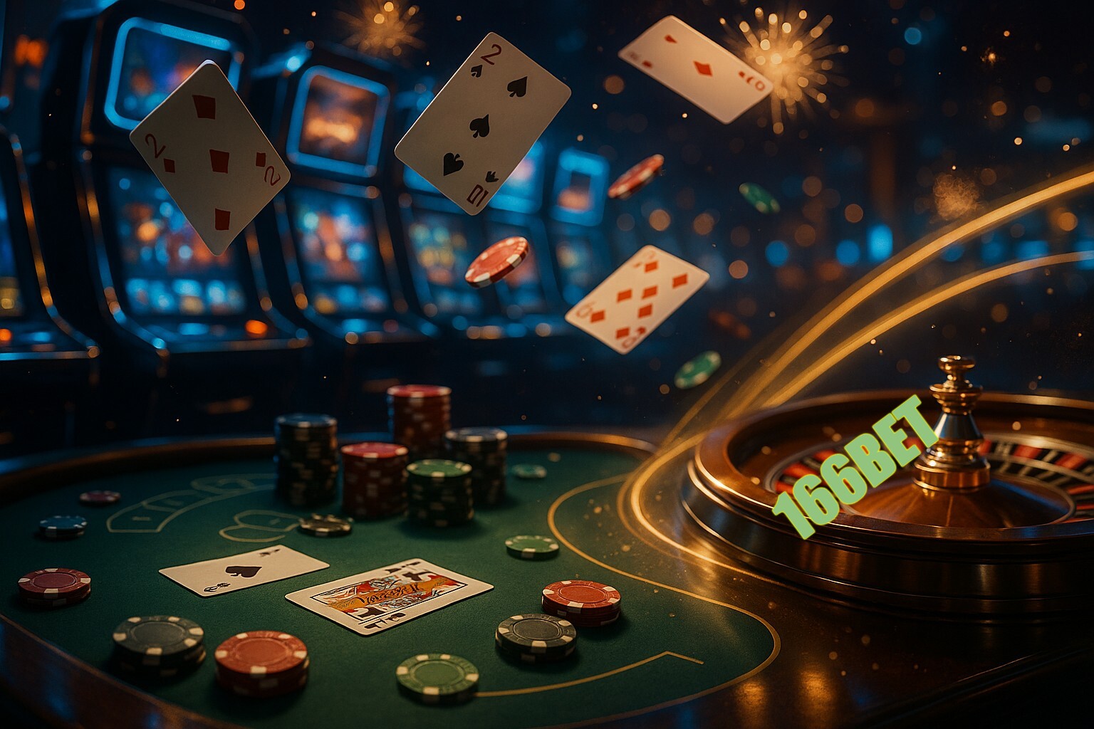 Jogos emocionantes no 166BET